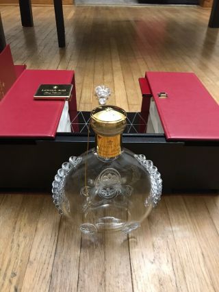 Remy Martin Louis XIII Baccarat Empty Crystal Bottle Liquor Empty 750 ml 2
