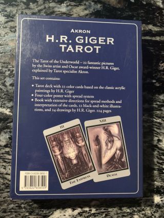 H.  R.  Giger Tarot Card Set (Alien) 2