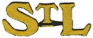 St.  Louis Stars Negro League Baseball 4.  5 " Stl Letters Team Logo Patch