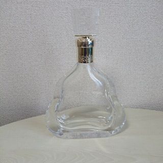 Empty Bottle Hennessy Richard Baccarat Crystal 700ml From Japan
