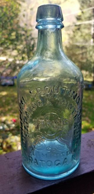 Pint Champion Spouting Spring Saratoga Mineral Water Champion Water Saratoga,  NY 2