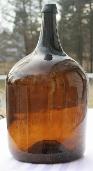 England Demijohn Great Size,  Form,  Color &