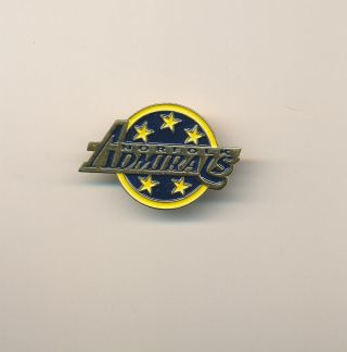 Norfolk Admirals Old Style Logo Ahl Minor League Hockey Pin