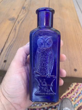 Grand Pappy Owl Drug Company Medicine Bottle