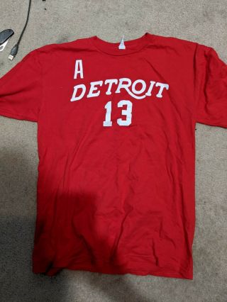 Pavel Datsyuk Detroit Red Wings Magic Man T - Shirt Medium