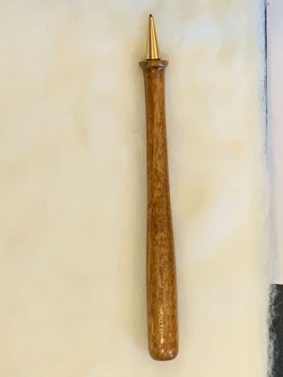 100th Anniversary Baseball Wooden Bat Mechanical Pencil 6 " Ex