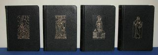 1959 - 61 Pre - Vatican Ii Library Of Catholic Devotions 4 Vol Set Stored 59 Yrs