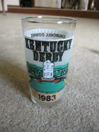 Vintage 1983 Official Kentucky Derby Julep Glass /