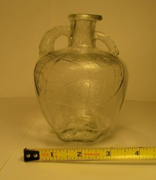 Vintage White House Vinegar Pint Apple Bottle With Poring Spout Smallest Size