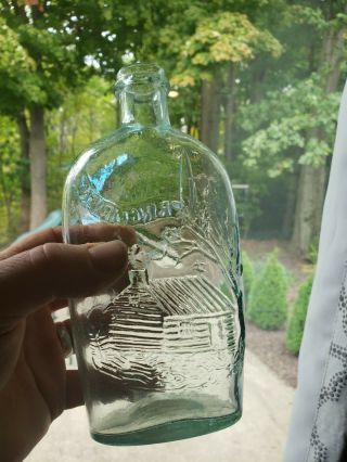 Spring Garden Glassworks Flask Pristine