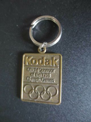 Kodak Official Sponsor Of The 1988 Seoul Olympic Games Key Chain Keyring