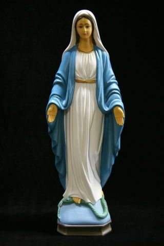 16 " Our Lady Of Grace Blessing Virgin Mary Mother Catholic Statue Made In Italy