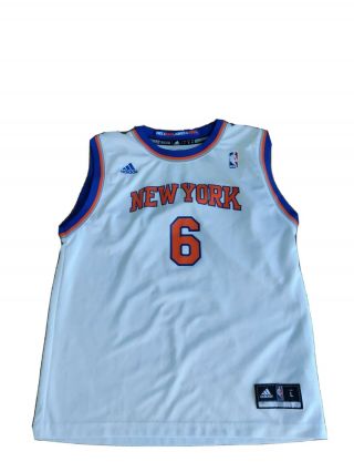 Tyson Chandler 6 York Knicks Youth Basketball Jersey Large