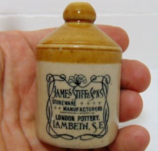 Salesman Sample / Miniature Flagon - James Smith Lambeth London C1900 