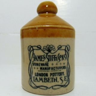 Salesman Sample / Miniature Flagon - James Smith Lambeth London c1900 ' s 2