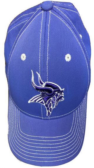 Minnesota Vikings Reebok On Field Football Hat Cap Purple Size Small Medium S/m