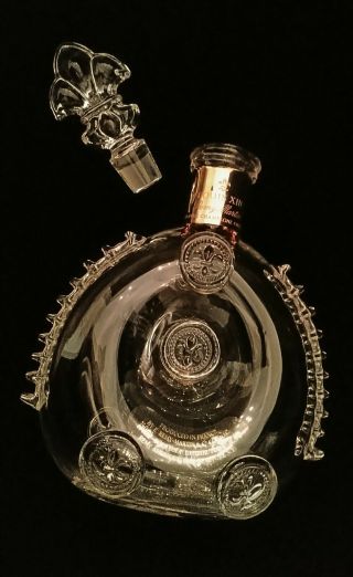 Louis Xiii Remy Martin Cognac Baccarat Crystal Decanter & Stopper In Orig Case