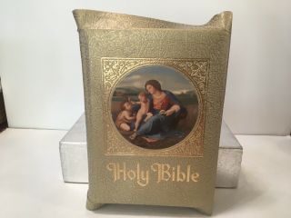 Holy Bible The Marian Year Edition Family Rosary Commemorative Unmarked Nos