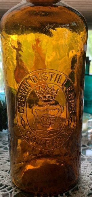 Very Crude Top Example,  Western Whiskey.  Crown Distilleries,  Sf
