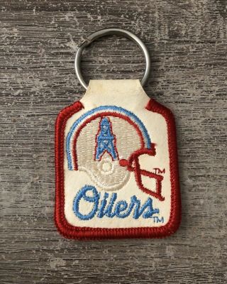 Rare Vintage 1980’s Houston Oilers Keychain