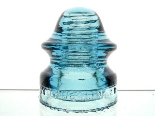 - Dark Cornflower Blue Mclaughlin - 20 Glass Signal Insulator