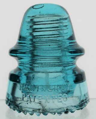 Electric Blue Cd 162 Hemingray Patented Petticoat Glass Insulator