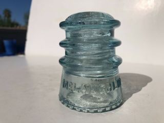 Mclaughlin Glass Insulator Cd 115 [030] In Light Cornflower