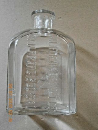 California casket company Embalming fluid bottle 3