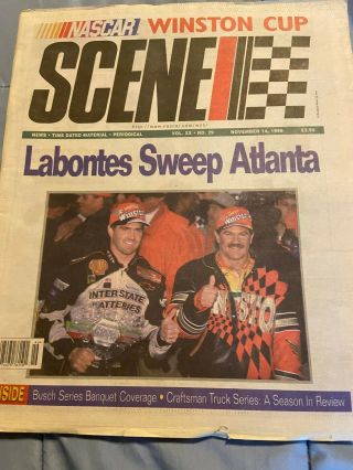 Nascar Winston Cup Scene - November 14,  1996 Labontes Sweep Atlanta