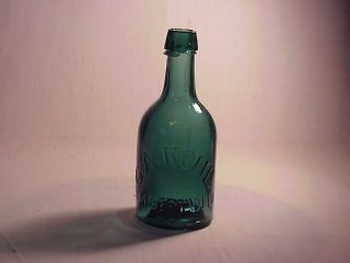 G.  A.  Kolh,  Lambertville,  N.  J.  Iron Pontiled Soda Bottle 1860s