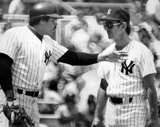 Billy Martin & Reggie Jackson 8x10 Photo York Yankees Baseball Mlb