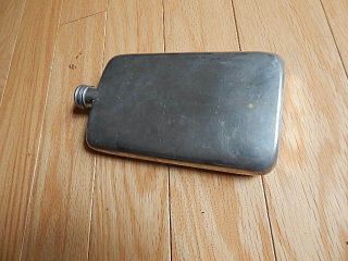 Vintage Abercrombie&fitch Co York Made In England Flask 71 - 12 Oz Intrnl