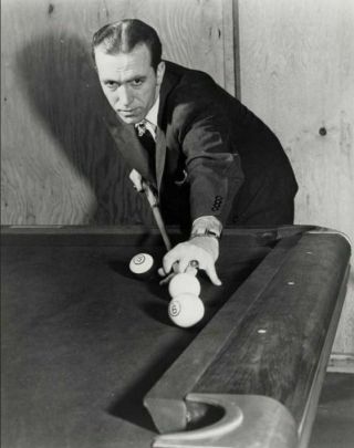 Irving Crane 8x10 Photo Billiards Pool Picture