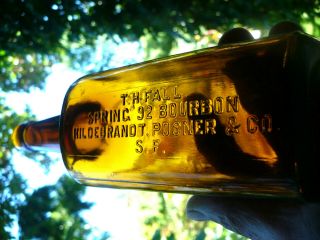 Western Whiskey T.  H.  Fall Spring 32 Bourbon Hildebrandt Possner & Co.  S.  F.