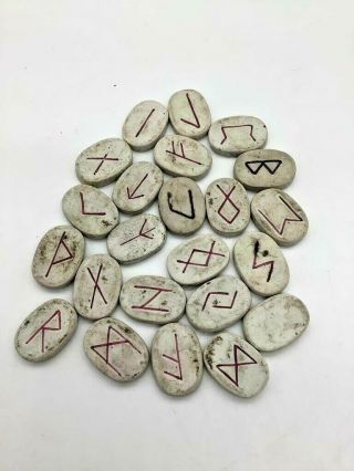 23 Northern European Style Old Viking Type Rune Stones