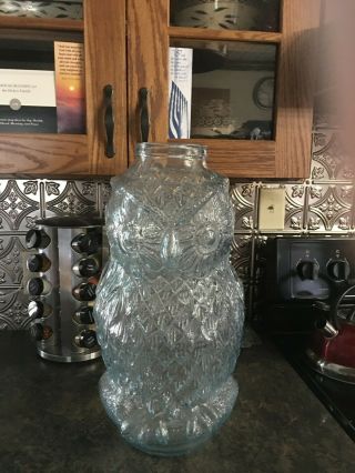 The Wise Old Owl Glass Jar Store Display 20 Inches Store Display Bloomingdale
