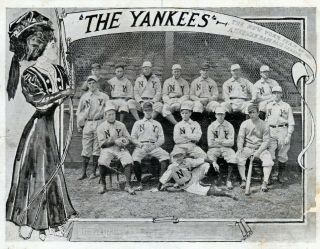 1907 York Yankees 8x10 Team Photo Baseball Picture Ny Mlb
