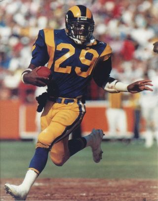 Eric Dickerson 8x10 Photo Los Angeles Rams La Picture Nfl Football