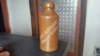 1900s Port Adelaide Mineral Waters Ginger Beer Bottle