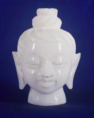 Lord Buddha Head Bust Blessing Of Divine Handmade Statue Good For Home And Gift