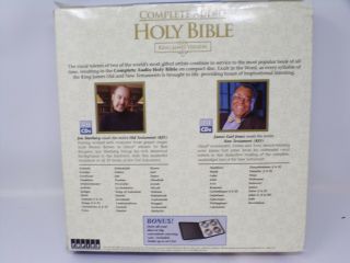 complete audio 60 CD ' s Holy Bible James Earl Jones & Sherberg King James 432 2