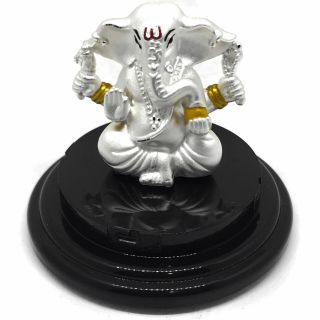 999 Pure Silver Ganesh / Ganpati Idol / Statue / Murti (figurine 13)