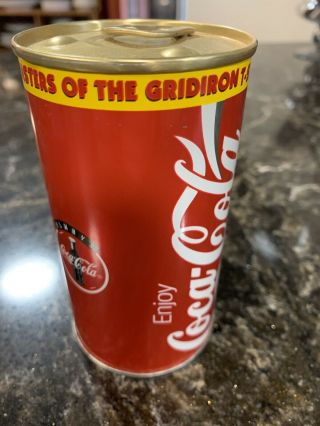 RARE VINTAGE Coca - Cola Monsters Of The Gridiron NFL T - shirt In a Can 2