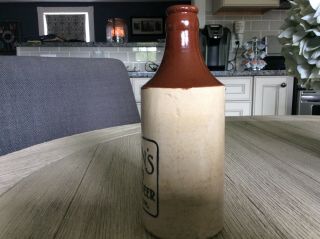 Clayton’s Stoneware ginger beer bottle 3