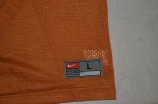 University of Texas Longhorns Nike youth L football jersey 10 burnt orange UT 3