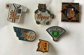 Detroit Tigers Pins Mlb Pick A Pin Choose One Or More Add To Cart