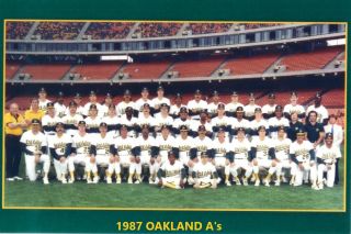 1987 Oakland Athletics A 