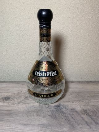 Empty Vintage Irish Mist Liquor Bottle - - Ireland 