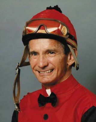 Bill Shoemaker 8x10 Photo Horse Racing Picture Jockey Color Close Up