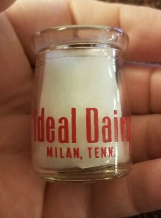 Rare - Dairy Creamer (tn,  Tennessee) - Ideal Dairy Milan Tenn 0.  75 Oz